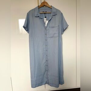 Rebel Wilson x Angels Midi Shirt Dress size 2X NWT